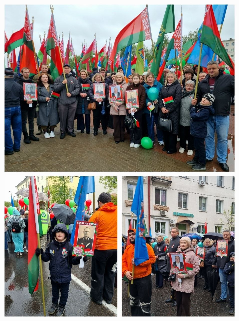"ЖРЭТ г. Витебска" принял участие в торжественном шествии, посвящённом 81-ой годовщине Победы