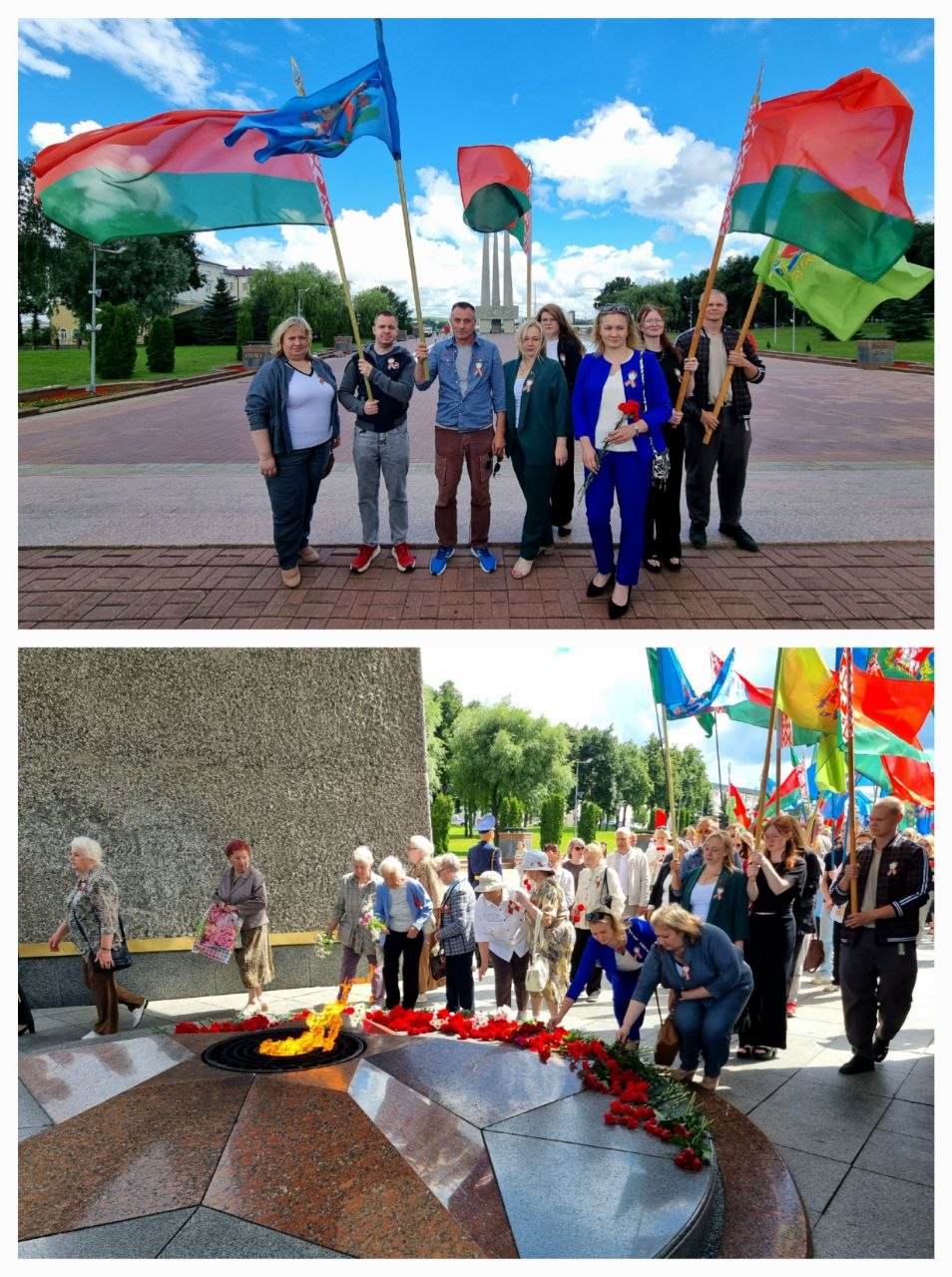 Коллектив «ЖРЭТ г. Витебска» принял участие в митинге